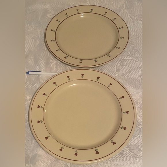 Hartstone 11” Dinner Plates. Provincial Posy pattern. Set of 2 - Picture 1 of 5